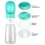 pedy Dog Water Bottle, Pet Travel Water Bottle with ABS Food Grade Small Dog Travel Outdoor Water Drinking Bottle