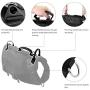 PET ARTIST Tactical Dog Harness for Hiking Training, No Pull Vest Harness for Medium Large Dogs, with Pouches and Patches