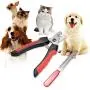 Dog and cat Nail Clippers, Trimmer with Safety Lock, Stainless Steel Nail Clipper with File, Suitable for All Kinds of pet, You can do Beauty Care for Your pet at Home(Red Black) Dog and cat Nail Clippers, Trimmer with Safety Lock, Stainless Steel Nail Clipper with File, Suitable for All Kinds of pet, You can do Beauty Care for Your pet at Home(Red Black)