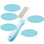 Ordermore Long Teeth Pet Comb,Stainless Steel Comb for Dogs & Cats,Pet Hair Comb for Home Grooming Kit,Effective Remove Tangles, Knots and Matted Fur