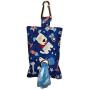 Barkertime Patriotic Doggie Dog Poop Bag Dispenser - Made in USA - Great Gift for Dog Owner