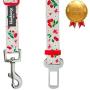 Blueberry Pet 8 Patterns Spring Scent Inspired Floral Rose Print Dog Seat Belts