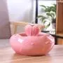 N / A Automatic Ceramic Pet Water Fountain Feeder Pets Kitten Dogs Water Dispenser Electric Water Basin Drinker Pet Feeding Supplies