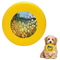 Pet Frisbee Flying Disc Dog Toy - Multifunction 1 A Mountain View Jennifer Lommers