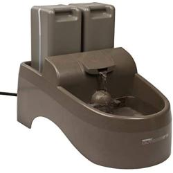 PetSafe Drinkwell Indoor/Outdoor Dog Fountain, Pet Drinking Fountain for Dogs and Cats, 450 oz. Water Capacity, Automatic Dispenser