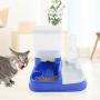 Automatic Pet Dog Cat Food and Water Feeder Set for Dogs Cats Puppy Kitten Auto Food Dispenser Feeding Bowl 5L