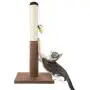 PETMAKER Cat Scratching Post - Tall Scratcher for Cats and Kittens with Sisal Rope and Carpet, Hanging Mouse Toy for Interactive Play (24.5 Inch) PETMAKER Cat Scratching Post - Tall Scratcher for Cats and Kittens with Sisal Rope and Carpet, Hanging Mouse Toy for Interactive Play (24.5 Inch)