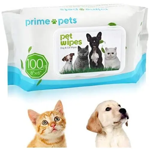 Pet Wipes for Dogs & Cats, Multi Purpose Deodorizing Hypoallergenic Dog Wipes, 100% Fragrance Free, Natural & Friendly Pet Grooming Wipes for Cleaning Faces Bums Eyes Ears Paws Teeth, 100Count/ Pack Pet Wipes for Dogs & Cats, Multi Purpose Deodorizing Hypoallergenic Dog Wipes, 100% Fragrance Free, Natural & Friendly Pet Grooming Wipes for Cleaning Faces Bums Eyes Ears Paws Teeth, 100Count/ Pack