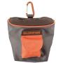 QERNTPEY Dog Treat Pouch for Training Hanging Pet Canvas Training Bag Dog Snacks Pocket Portable Outdoor Travel Canvas Puppy Feed Pouch with Carabiner 141511cm Easily Carries Pet Toys, Kibble, Treats