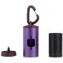 Decdeal Pet Poop Holder Dog Waste Dispenser Aluminum Alloy Tube Includes 15pcs Waste Bags Refillable Decdeal Pet Poop Holder Dog Waste Dispenser Aluminum Alloy Tube Includes 15pcs Waste Bags Refillable