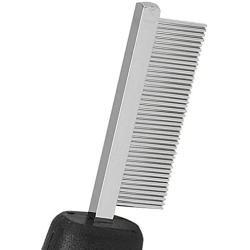 Master Grooming Tools Face & Finishing Combs — Ergonomic Combs for Grooming Dogs, 6¼''