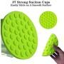 OPYZ Dog Lick Pad, Dog Bathing Distraction Device, Pad for Dog Lick Peanut Butter Lick Mat for Pet Bathing, Grooming and Dog Training with Pet Finger Toothbrush (2Pack)