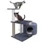 Cat Tree Tower Cat Scratch Posts Activity Centre with Plush Condos Nest,Scratcher Board,Basket Perch,Platform,Scratching Post,Ball Toy,Multi-Level Cat Tower Play House Playgournd for Cats Kittens,75cm Cat Tree Tower Cat Scratch Posts Activity Centre with Plush Condos Nest,Scratcher Board,Basket Perch,Platform,Scratching Post,Ball Toy,Multi-Level Cat Tower Play House Playgournd for Cats Kittens,75cm