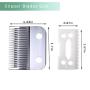 Replacement Clipper Blade Compatible with Wahl #30-15-10 Pro Ion, Iron Horse, Show Pro Plus, U-Clip, and Deluxe U-Clip，Professional Pet Animal Dog Standard Adjustable Blade Set