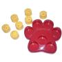 Winnii Multifunction Pet Bowl Feeder 7 Holes Dog Paw Educational Toys Puppy Puzzle Safety Plastic Dog Toy