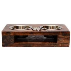 Scottish Terrier, a Dogs Bowl with a Relief from ArtDog