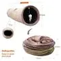 Petest Collapsible Cat Tunnel Pet Play Tube Crinkle Tunnel with Cat Toys
