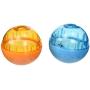 Our Pets Smarter Interactive IQ Treat Ball Dog Toy, 3 Inches -2 Pack - Color May Vary