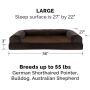 Furhaven Pet Dog Bed - Cooling Gel Memory Foam Faux Fleece and Chenille Soft Woven Traditional Sofa-Style Living Room Couch Pet Bed with Removable Cover for Dogs and Cats