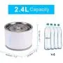 Xihouxian Pet Automatic Circulation Feeding Water Flowing Cat Fountain Water Basin Dog Drinking Fountain Cat Water Dispenser Drinking Water Artifact C40 Xihouxian Pet Automatic Circulation Feeding Water Flowing Cat Fountain Water Basin Dog Drinking Fountain Cat Water Dispenser Drinking Water Artifact C40