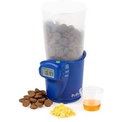 PetFusion Digital Food Scale & Scoop for Dry Dog Food & Cat Food (1, 2 Cup). [Precision Dog Food Measuring Cup for Better Nutrition, Weight Control, Savings]. 1 Year Warranty for Manufacturer Defects