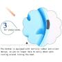 Feeder Slo-Bowl , Feeder Dog Bowl Slow Feeder Stop Bloat for Dogs ,Dog Feeder Slow Eating Pet Bowl （Blue）