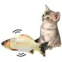 yingyi Cat Funny Kick Fish Interactive Toy,Electric Sensor Cat Wagging Fish Toy,Electric Doll Fish,Realistic Plush Flopping Fish Cat Toy,Cat/Kitty/Kitten Fish Flop Catnip Toys for Biting & Kicking yingyi Cat Funny Kick Fish Interactive Toy,Electric Sensor Cat Wagging Fish Toy,Electric Doll Fish,Realistic Plush Flopping Fish Cat Toy,Cat/Kitty/Kitten Fish Flop Catnip Toys for Biting & Kicking