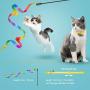 ZooZoo Cat Toy Variety Set 28PCS (Tunnel/Silvervine Matatabi Chew Stick/Mouse Tumbler/Ribbon Wand/Bell Collar/Jingle Ball/Catnip Plush/Foam Ball) Teaser Healthy Pet Stimulate Exercise Interactive Play