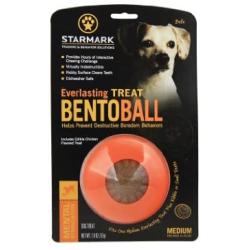 Starmark Everlasting Treat Bento Ball Tough Dog Chew Toy