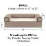 Furhaven Pet Dog Bed - Cooling Gel Memory Foam Faux Fleece and Chenille Soft Woven Traditional Sofa-Style Living Room Couch Pet Bed with Removable Cover for Dogs and Cats Furhaven Pet Dog Bed - Cooling Gel Memory Foam Faux Fleece and Chenille Soft Woven Traditional Sofa-Style Living Room Couch Pet Bed with Removable Cover for Dogs and Cats