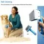 Pet Grooming Tools Small Large Dog Brushes For Long Haired Dog,Easy Remove Pet Hair,Stop Tangle,Cat Brush Stainless Steel Brush Pet Grooming Tools Small Large Dog Brushes For Long Haired Dog,Easy Remove Pet Hair,Stop Tangle,Cat Brush Stainless Steel Brush