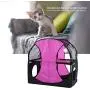 Cat Tunnel House Double-Layer Cat Jumping Platform Innovative Cat Jumping Climbing Tent Tunnel Cat Cat Tree House Play Tent Condo Activity Tower Tunnel