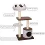Cat Tree, Cat Tower, Cat Condo with Sisal Scratching Posts and Crown Plush Perch, Cat Bed Furniture, Kitten Activity Center, Pet Play House Cat Tree, Cat Tower, Cat Condo with Sisal Scratching Posts and Crown Plush Perch, Cat Bed Furniture, Kitten Activity Center, Pet Play House