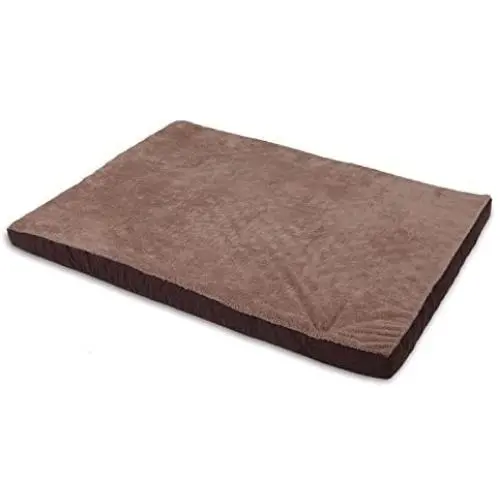 Aspen Pet Orthopedic Plush Quilted Bed, Colors May Vary, 28 x 38 Inches Aspen Pet Orthopedic Plush Quilted Bed, Colors May Vary, 28 x 38 Inches