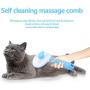 Pet Brush Pet Cleaning Brush Tension-Free Dog Grooming Brush Pet Grooming Tool Mane Grooming Brush Suitable for Daily Grooming Long and Short-Haired Pets