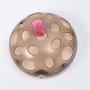 elegantstunning Electric Cat Catching Mouse Magnetic Suspension Technique Turntable Puzzle Toy for Pet Pink