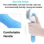 Premium Pets Self Cleaning Slicker Brush - One Click Cleaning Dog Brush - Gentle Hair Removal Cat Brush - Great for Daily Grooming - Suitable for Long and Short Hair