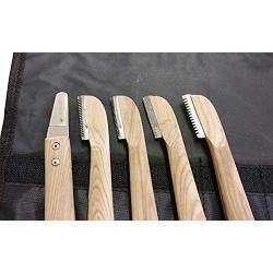 SiS EQUINOX Terriers Stripping Knifes Carding Knives Pet Combs for Dogs, Cats & Horses Coat