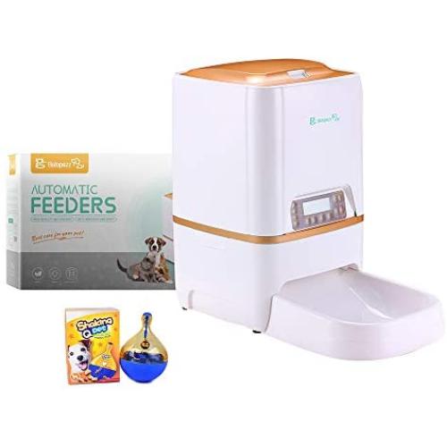 BELOPEZZ 6Liters Smart Pet Automatic Feeders for Dog and Cat Food Dispenser with Timer Programmable Up to 4 Meals per Day BELOPEZZ 6Liters Smart Pet Automatic Feeders for Dog and Cat Food Dispenser with Timer Programmable Up to 4 Meals per Day