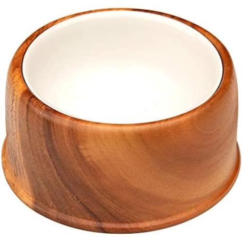Thirteen Chefs Dog and Cat Water and Food Bowl with Ceramic Insert