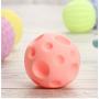 XIHONGSHIR Soft Rubber Dog Balls, Dog Toys Balls, Tooth Cleaning, Interactive Dog Toys, Environmental Soft Rubber Non Toxic, Exercise Game Ball, Jelly Color (6Pcs),6pcs