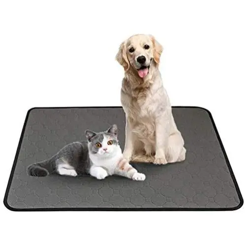 CALOFE Waterproof Reusable Pee Pad,Washable Pet Training Pads Leakproof Housebreaking Absorption Whelping Pads for Dogs Pet Incontinence Potty Mat for Puppy CALOFE Waterproof Reusable Pee Pad,Washable Pet Training Pads Leakproof Housebreaking Absorption Whelping Pads for Dogs Pet Incontinence Potty Mat for Puppy