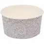 Glad for Pets Disposable Feeding Bowls | Large Dog Bowls in Gray Pattern | 3.5 Cup Feeding Size, 50 Count - Dog Bowls are Great for Dry and Wet Dog Food or Water
