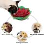 DYJKOUG Pet Snuffle Mat for Dogs, Interactive Feed Game for Boredom, Pet Puzzle Toys for Large and Small DogsEncourages Natural Foraging Skills for Dog Treat Dispenser Indoor Stress Relief, Stable