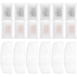 Home Zone Pet Water Fountain Filer - Replacement Filters for Cat and Dog Water Fountain (6-Pack)