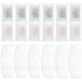Home Zone Pet Water Fountain Filer - Replacement Filters for Cat and Dog Water Fountain (6-Pack)