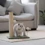 Furrytail Scandinavian Style Cat Scratching Post with Arch Self Groomer Massager Brush, Cat Fur Groomer Brush Toy for in Door Cat Furrytail Scandinavian Style Cat Scratching Post with Arch Self Groomer Massager Brush, Cat Fur Groomer Brush Toy for in Door Cat
