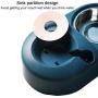 ECOSCO Pet Dog Cat Water Food Double Bowls Set, Detachable Stainless Steel Bowl, Dispenser Bottle Cat Bowl,Non-Wet Mouth Leak-Proof Automatic Water Storage Feeding Bowl