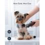 PETLIBRO Dog Clippers, LCD Display Dog Hair Grooming Clippers Kit with Low Power Indicator, Low Noise USB Rechargeable Cordless Electric Pets Hair Clippers for Dogs Cats Pets