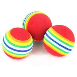 OTNZQZYF Color Random Pet Toys Hose Spring Dog Toys Rainbow Ball 1Pcs for Cat Dog Cat Spring Toy Plush Mouse